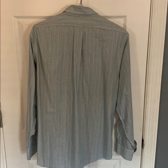 L Brooks Brothers Regent Multi-Stripe Oxford - Picture 2 of 4